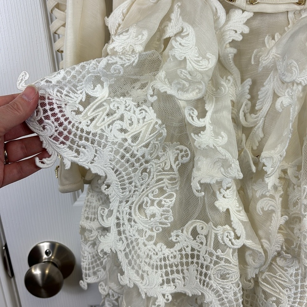 NWT Zimmerman coaster corset laced dress sz 6 - Picture 16 of 17